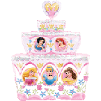 Princess Birthday Cake Shape 28''